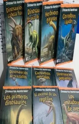 COLECCION DE DINOSAURIOS ASOMBROSOS